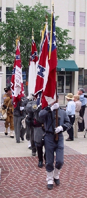 JEB Event '03, Confederate Color Guard