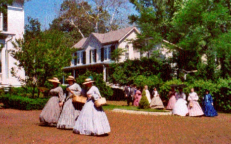 JEB Event '03, Reenactors in Historic District