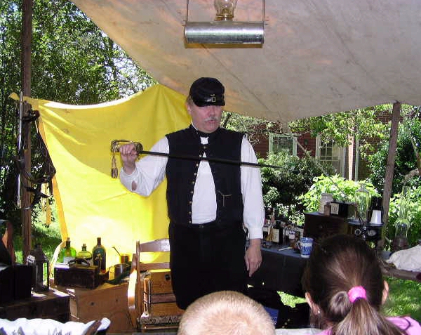 Jub Event '04, Dr. Raugh's tent